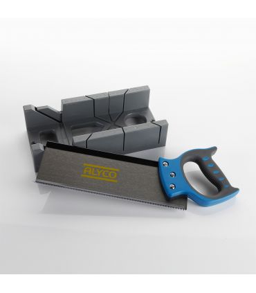 Pack boîte à onglets + scie 300 mm ALYCO 144046