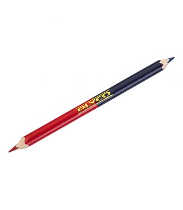Stylo professionnel bleu rouge 175 mm ALYCO 149055