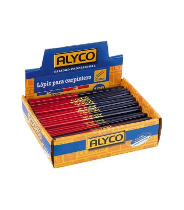 Stylo professionnel bleu rouge 175 mm ALYCO 149055