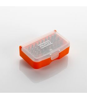Set 31 pcs embouts 1/4 dans un boîtier plastique alyco orange ALYCO 170490