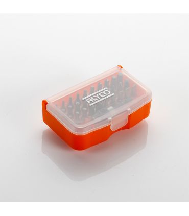 Set 31 pcs embouts 1/4 dans un boîtier plastique alyco orange ALYCO 170490