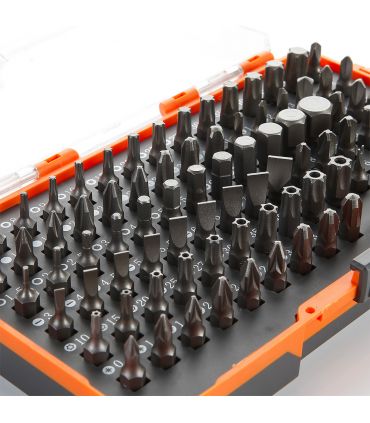 Set de 85 pcs embouts 1/4 dans un boîtier plastique alyco orange ALYCO 170492