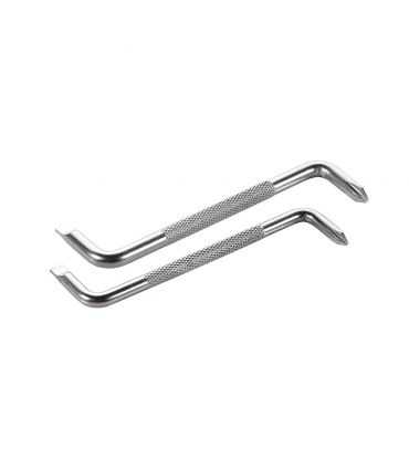 Set de 2 clés angulaires ph1x5mm/ph2x6mm alyco orange ALYCO 170695