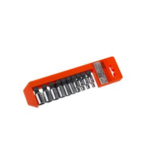 Rail avec 10 douilles de 1/4 alyco orange ALYCO 170752
