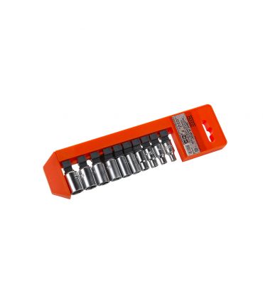 Rail avec 10 douilles de 1/4 alyco orange ALYCO 170752