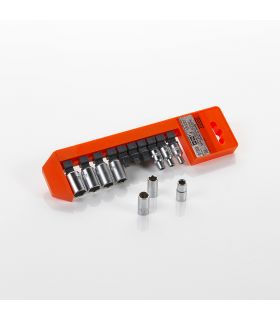 Rail avec 10 douilles de 1/4 alyco orange ALYCO 170752