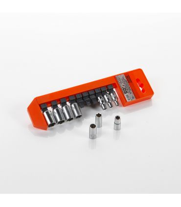 Rail avec 10 douilles de 1/4 alyco orange ALYCO 170752