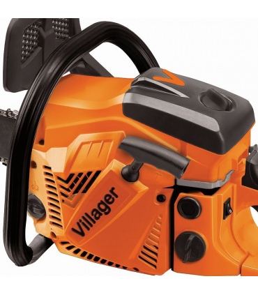 Tronçonneuse thermique 3,2cv 56cc guide 45 cm Villager VGS 560 E