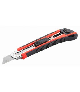 Cutter lame fragmentable 18 mm avec guide métallique alyco orange ALYCO 170814