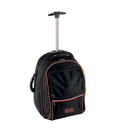 Sac à roulettes en nylon alyco orange ALYCO 171120