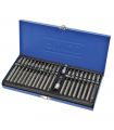Set embouts 42 pcs de 3/8 c/métallique ALYCO 186100