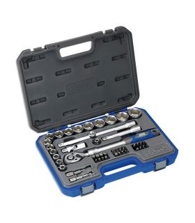 Set clé a douille 1/2 47 pièces pouces ALYCO 190240