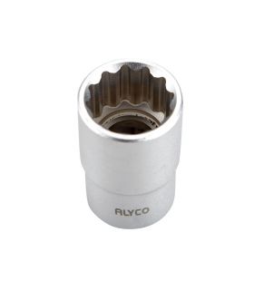 Clés à douilles carr. 1/2 12 faces 8 mm ALYCO 190408