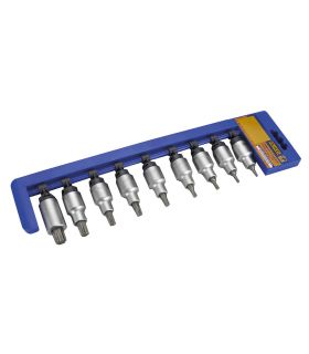 Set douilles 1/2 9 pièces embout torx ALYCO 190765