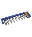 Set douilles 1/2 9 pièces embout torx ALYCO 190765