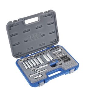 Set de douilles 3/8 54 pièces ALYCO 192287