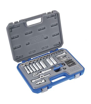 Set de douilles 3/8 54 pièces ALYCO 192287