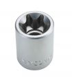 Clés à douille 1/2 torx femelles e20 ALYCO 192299