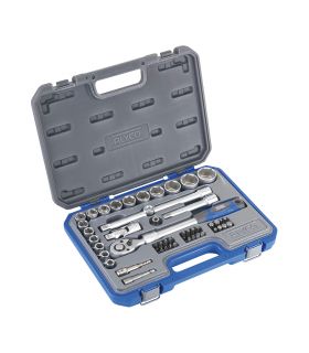 Set de douilles 1/2 48 pièces ALYCO 192384