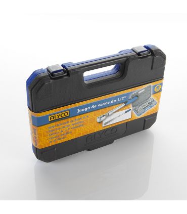 Set de douilles 1/2 48 pièces ALYCO 192384