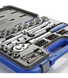 Set de douilles 1/2 48 pièces ALYCO 192384