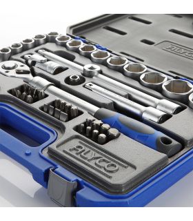 Set de douilles 1/2 48 pièces ALYCO 192384