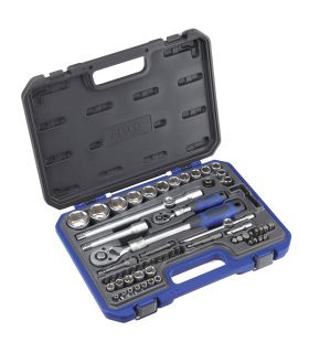 Set de douilles 1/2 1/4 66 pièces ALYCO 192389