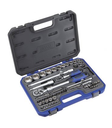 Set de douilles 1/2 1/4 66 pièces ALYCO 192389