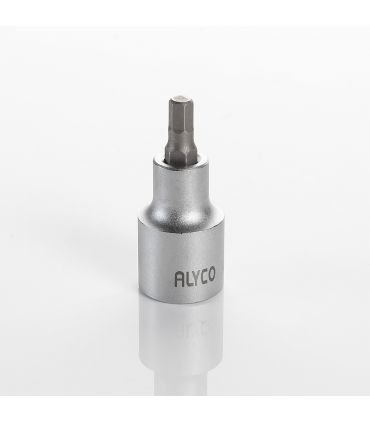 Clés douille 1/2 pointe hex 10 mm ALYCO 192410