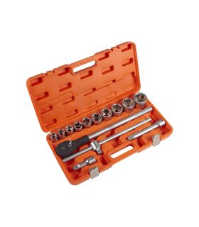 Set de douilles et accessoires 14 pcs 3/4 alyco orange ALYCO 192582