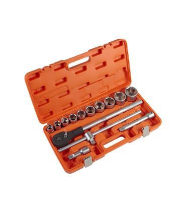 Set de douilles et accessoires 14 pcs 3/4 alyco orange ALYCO 192582