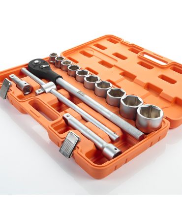 Set de douilles et accessoires 14 pcs 3/4 alyco orange ALYCO 192582