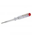 Tournevis testeur de tension plat 3x140 mm tension 100-250 v alyco ALYCO 193369