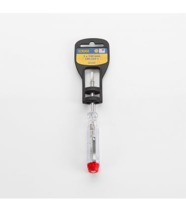 Tournevis testeur de tension plat 3x140 mm tension 100-250 v alyco ALYCO 193369