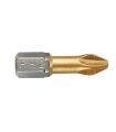 Embout tournevis 1/4 tin ph1x25 mm ALYCO 193546