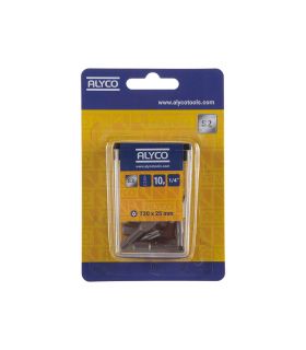 Embout de tournevis 1/4 torx inv t30x25 mm ALYCO 193595