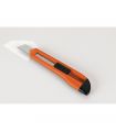 Cutter lame fragmentable 18 mm avec guide plastique alyco orange ALYCO 195625