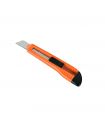 Cutter 9 mm lame fragmentable avec guide plastique alyco orange ALYCO 195630