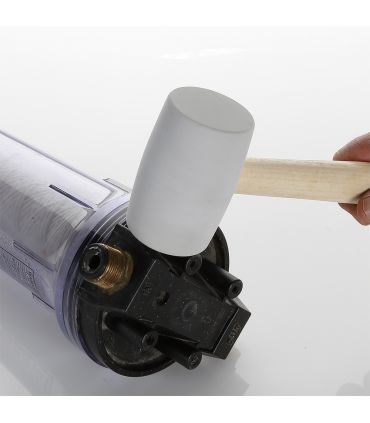 Maillet caoutchouc blanc 455 g ALYCO 196785