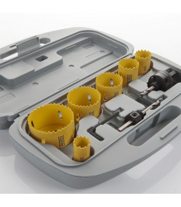 Set 6 couronnes p/électricien c/plastique ALYCO 197160