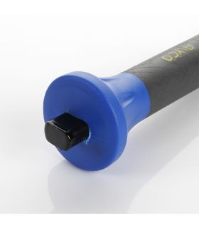 Burin à bout plat 250x26 mm av/protection ALYCO 197456