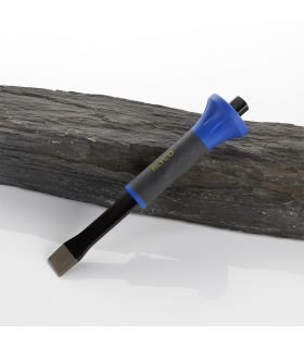 Burin à bout plat 250x26 mm av/protection ALYCO 197456