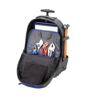 Sac à roulettes trolley en nylon 32x18x52 mm ALYCO 198135