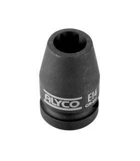 Douille 1/2 percussion torx femelles e10 ALYCO 198200