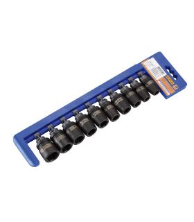 Set 10 douilles percussion 1/2 10-22 mm ALYCO 198233