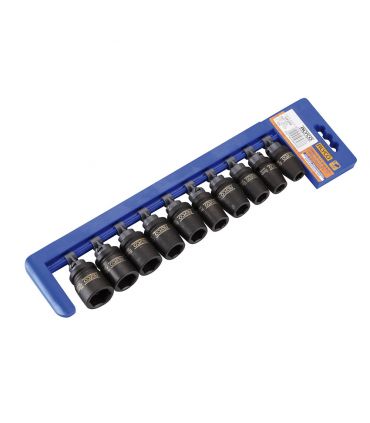 Set 10 douilles percussion 1/2 10-22 mm ALYCO 198233