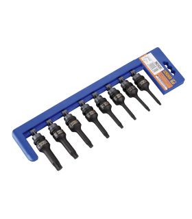 Set 8 douilles 1/2 à percussion p/torx ALYCO 198301