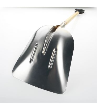 Pelle aluminium manche à anneau 360x415 mm ALYCO 198619