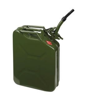 Bidon métallique 20 l (jerrycan) + goulot flex. ALYCO 198875