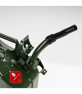 Bidon métallique 20 l (jerrycan) + goulot flex. ALYCO 198875